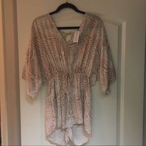 Honey Punch V Neck Romper